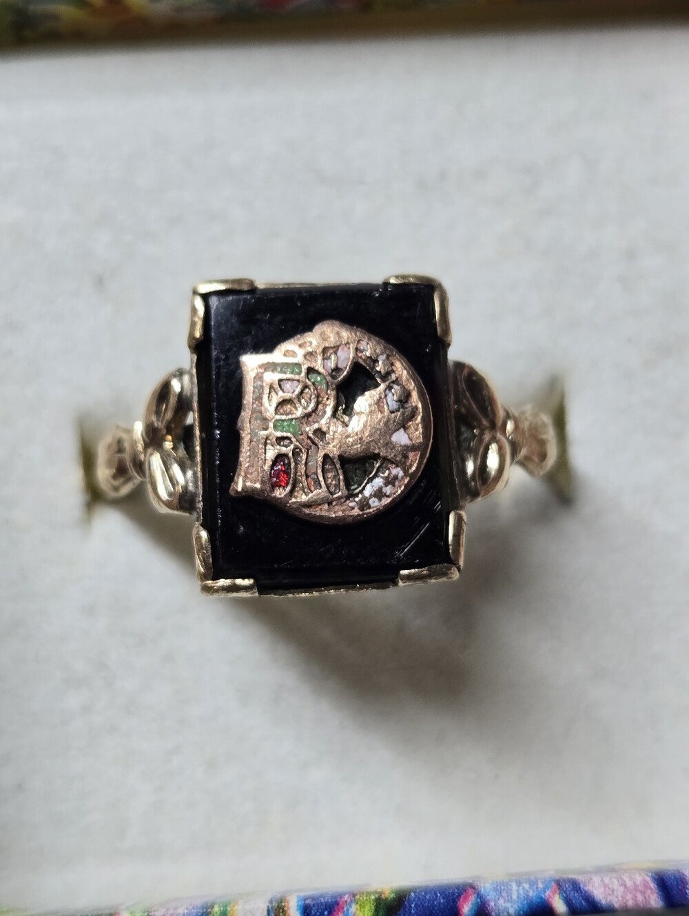 Vintage 10k Gold Filled Ladies Ring